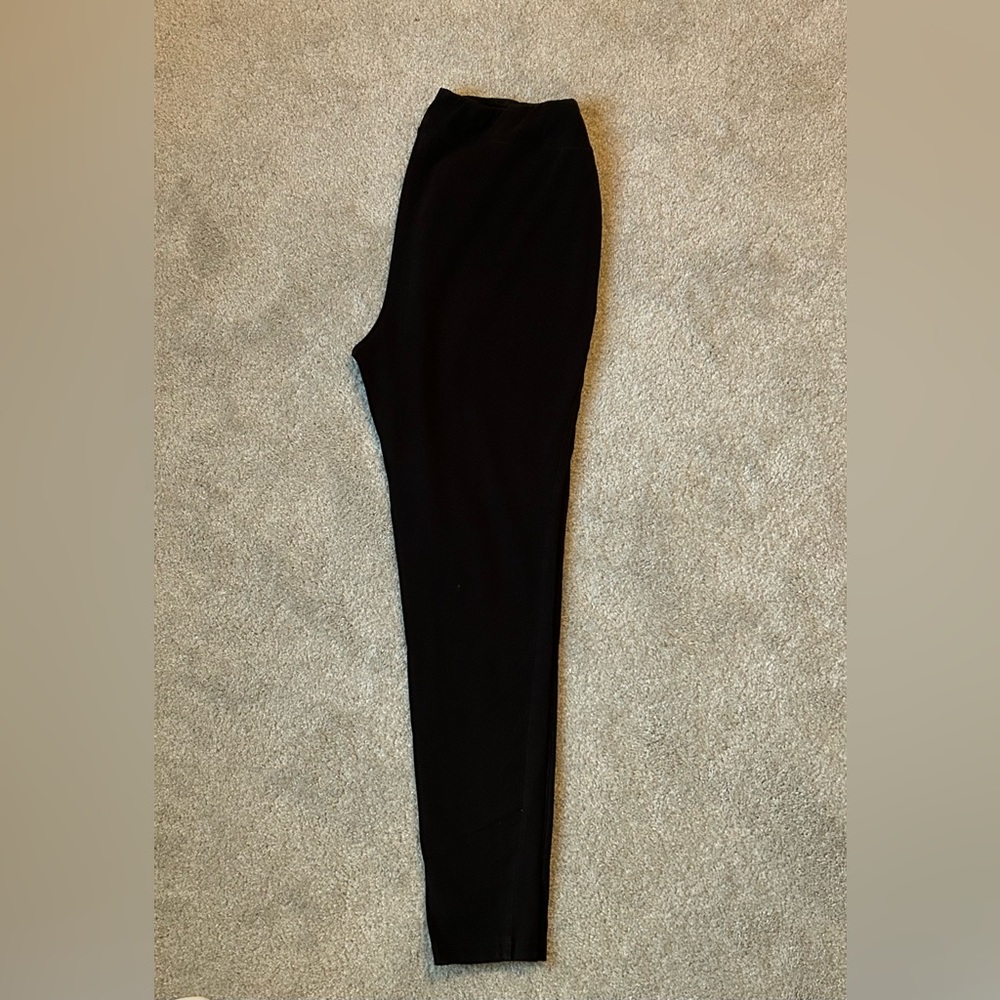 Black Leggings with Thick Band